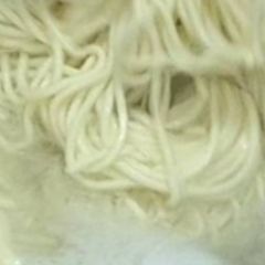 A picture of How to boiled noodles.