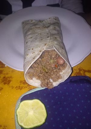 Una foto de Burritos de carne. Riquísimo