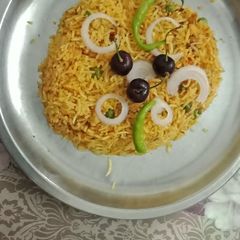 A picture of Tawa rice paav bhaji masala.