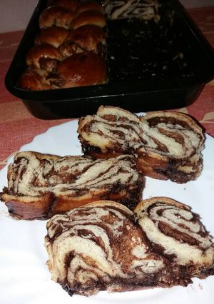 Csokis kalács recept fotója