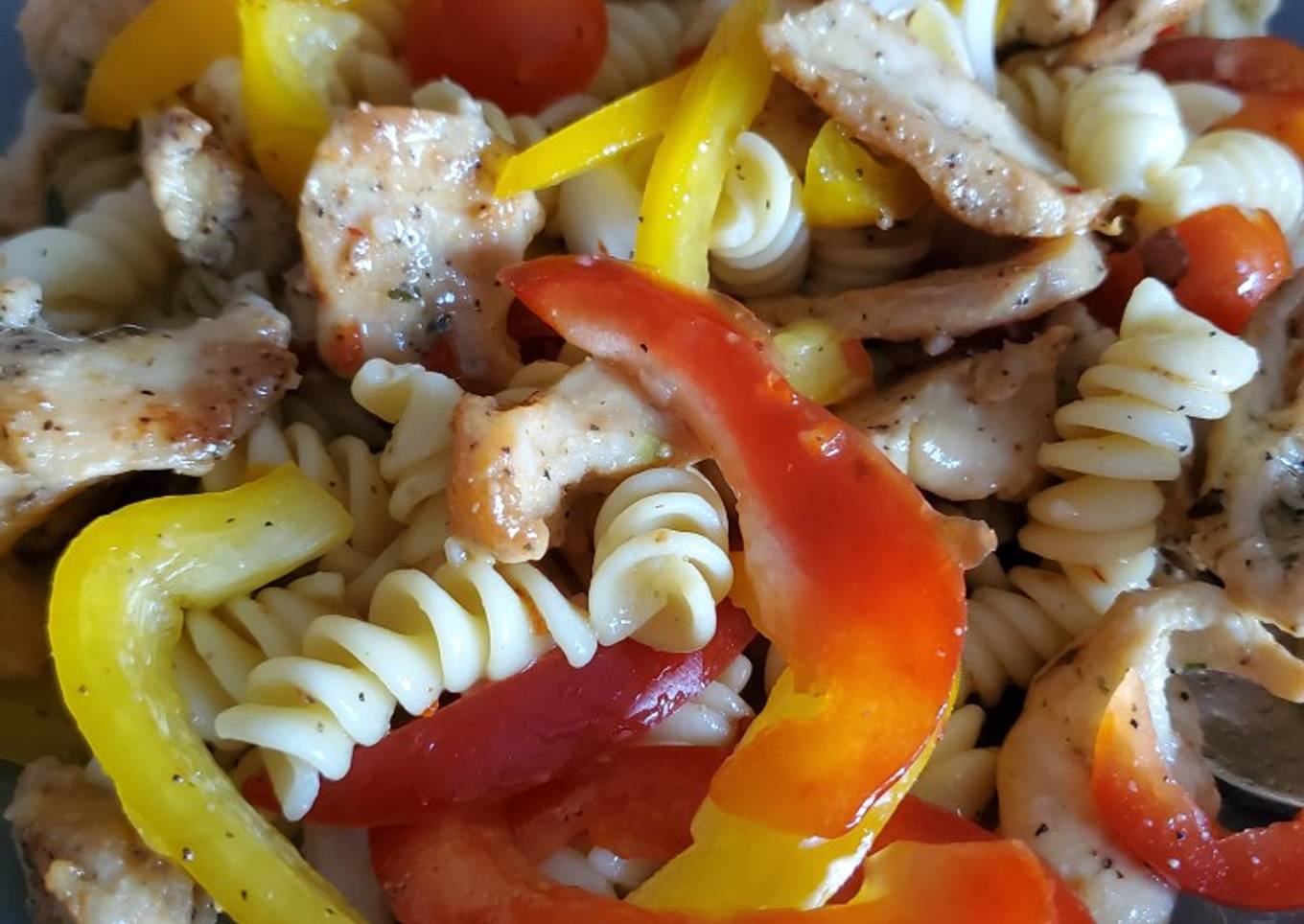 Ensalada de pasta Rotini