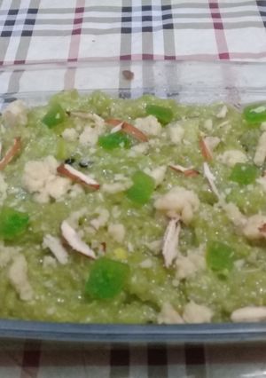 A picture of Kadu ka halwa😍.
