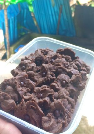 Foto resep 11. Semprit Dahlia coklat
