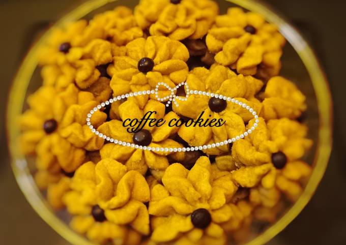 Resep Coffee spritz cookies, Lezat