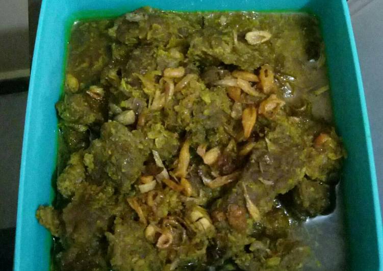 Bistik/semur daging
