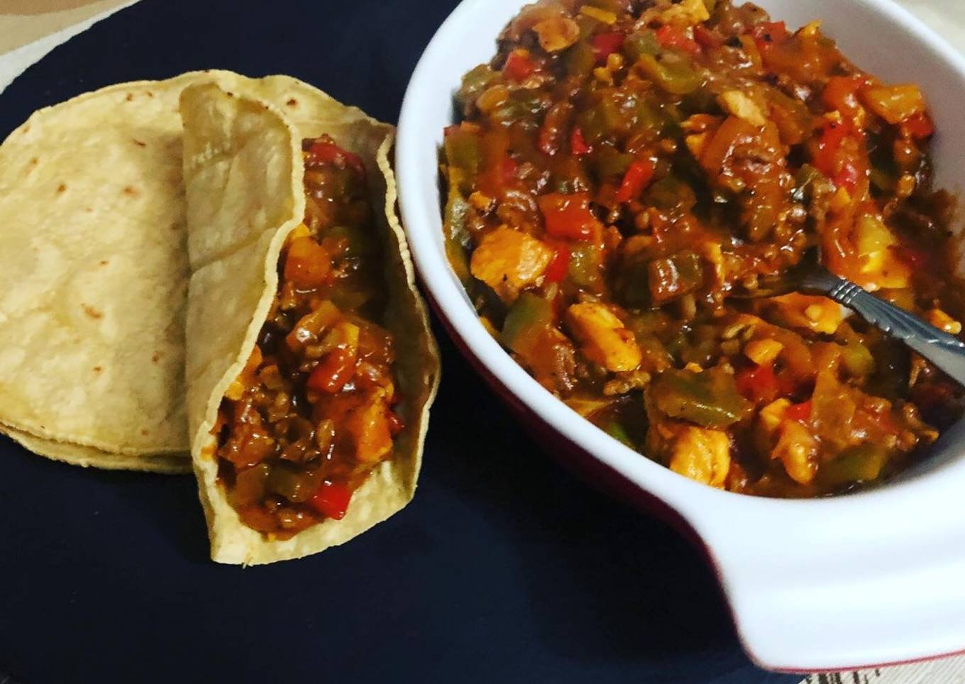 Tacos mexicanos a mi manera