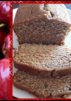 Una foto de Budín integral de manzanas 🍎 (en licuadora)