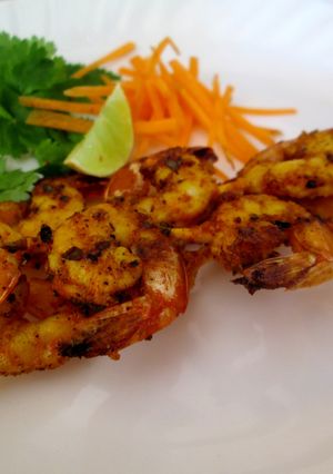 A picture of Grilled Prawns.