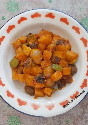 Foto resep Sambal Goreng Kentang, Telur Puyuh, Ati Ampela & Petai