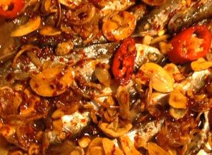 Hình của món Cá Linh kho khế Hải hậu.