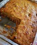 Torta de maduro ecuatoriana
