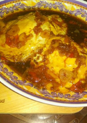 Foto resep Telur Ceplok Kuah Hitam