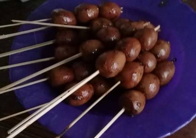 Sate telur puyuh