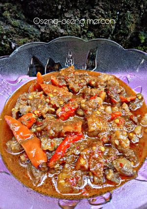 Foto resep Oseng-Oseng Mercon khas Jogja