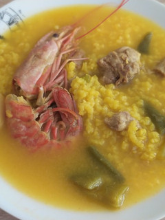 Una foto de Arroz caldoso
