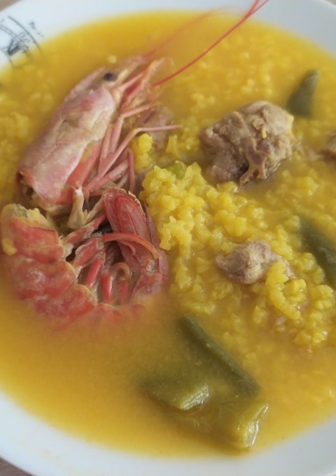 Una foto de Arroz caldoso