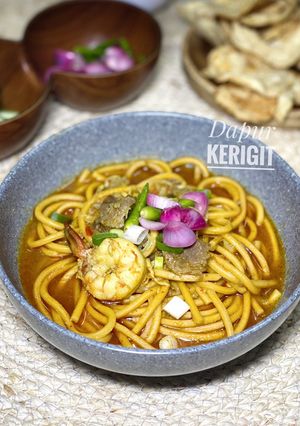 Foto resep Mie Aceh Daging Udang