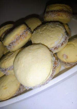 Una foto de Alfajores de maizena
