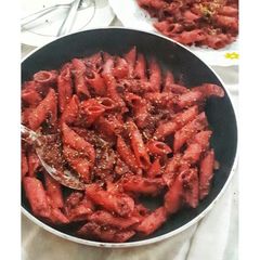 A picture of Red pasta.