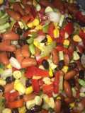 Zesty bean salad