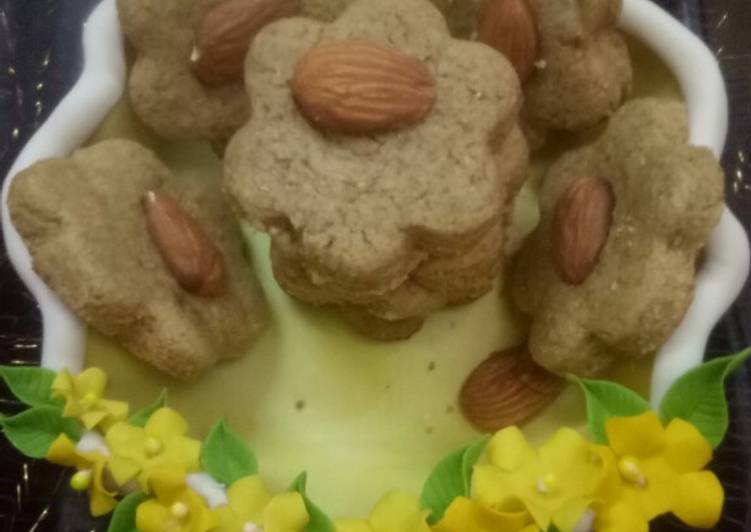 Recipe of Ultimate Missi aata almonds cookies