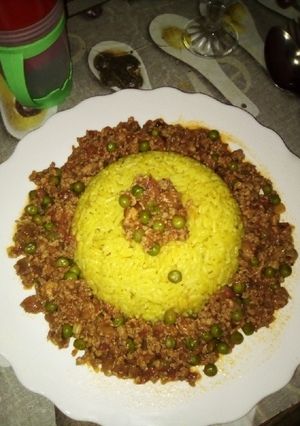 صورة لوصفة ارز باللحم مفروم