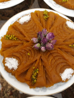 عکسی از دستور حلوا
