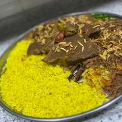 رز بخاري بقطع اللحم بطريقتي-レシピのメイン写真