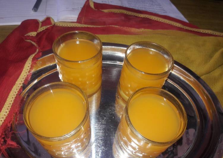 Step-by-Step Guide to Make Favorite Homemade orange juice