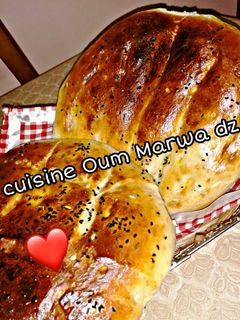 صورة لوصفة خبز دار ساهل وقطني❤️😋جربيه ورجعيلي بالخبر👌❤️