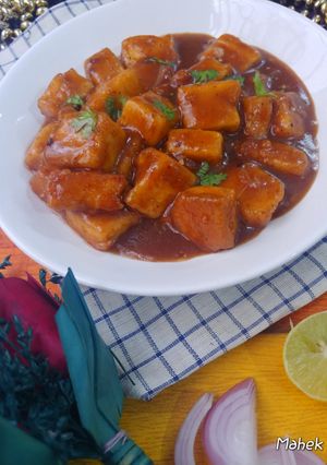 চিলি পনির(chilli paneer recipe in Bengali) রেসিপির প্রধান ছবি