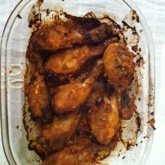 A picture of Spicy Baked Chicken (Chicken legs).