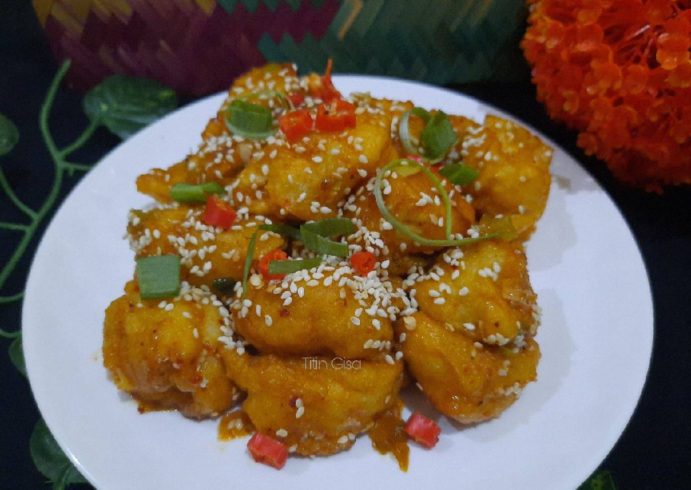 Dubu Jorim (Tahu Goreng Pedas ala Korea