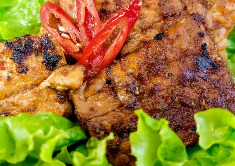 Resep Tempe &amp; Tahu Bakar Anti Gagal