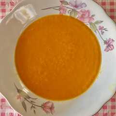 Una foto de Crema de zanahoria