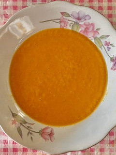 Una foto de Crema de zanahoria