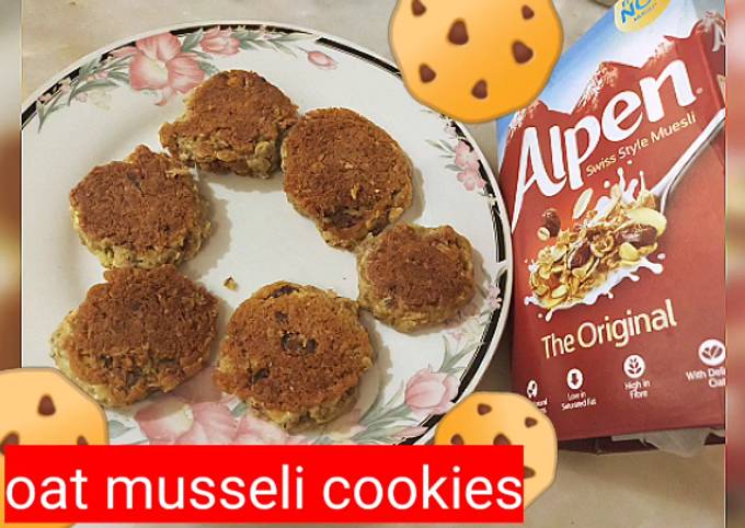 Simple Way to Make Gordon Ramsay Oats musseli cookies in frying pan without oven