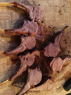 Una foto de Cordero asado