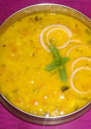 A picture of Arhar Dal Fry (Toor Dal Fry Recipe).