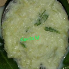 A picture of Rice pan kheer.