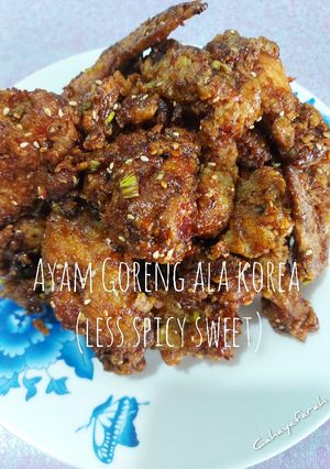 Gambar Ayam goreng ala korea