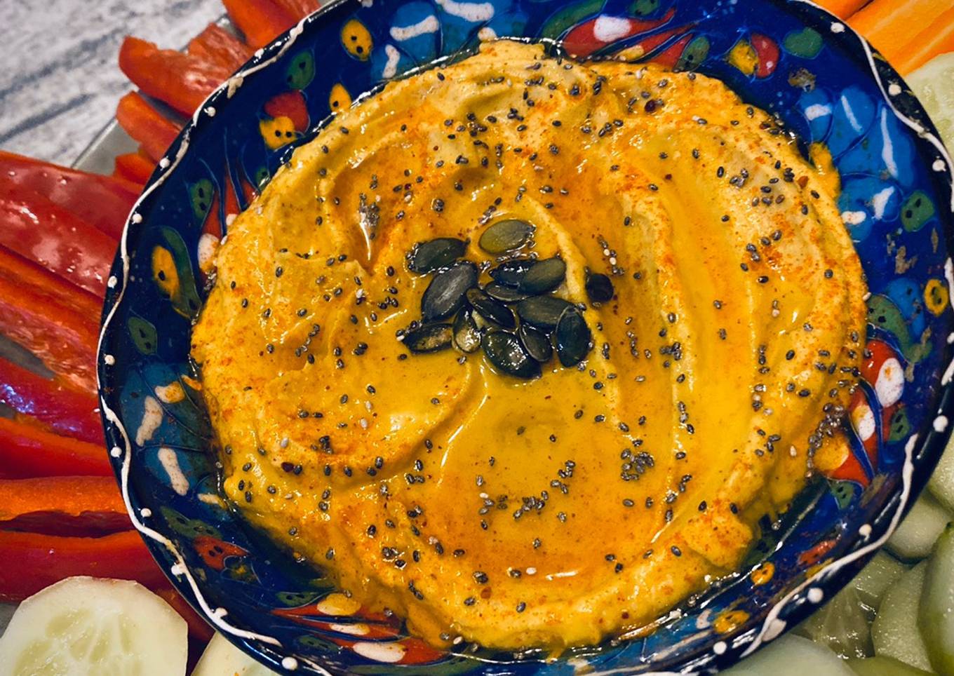Hummus de Calabaza Asada