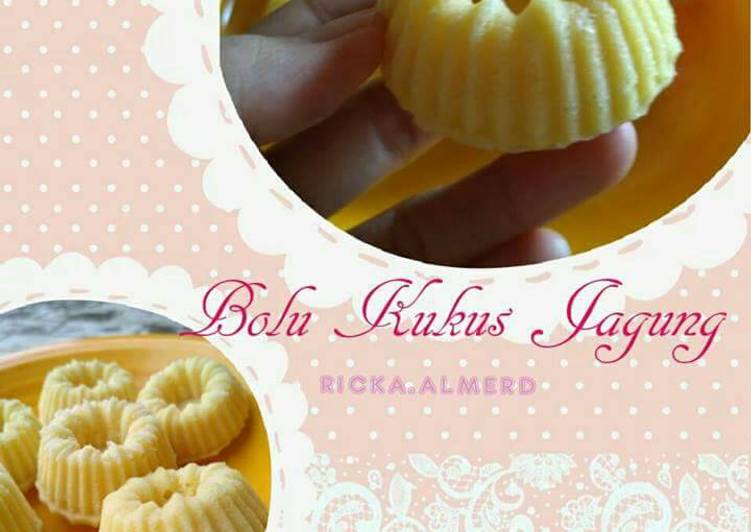 Resep Bolu kukus jagung🌽 yang Lezat