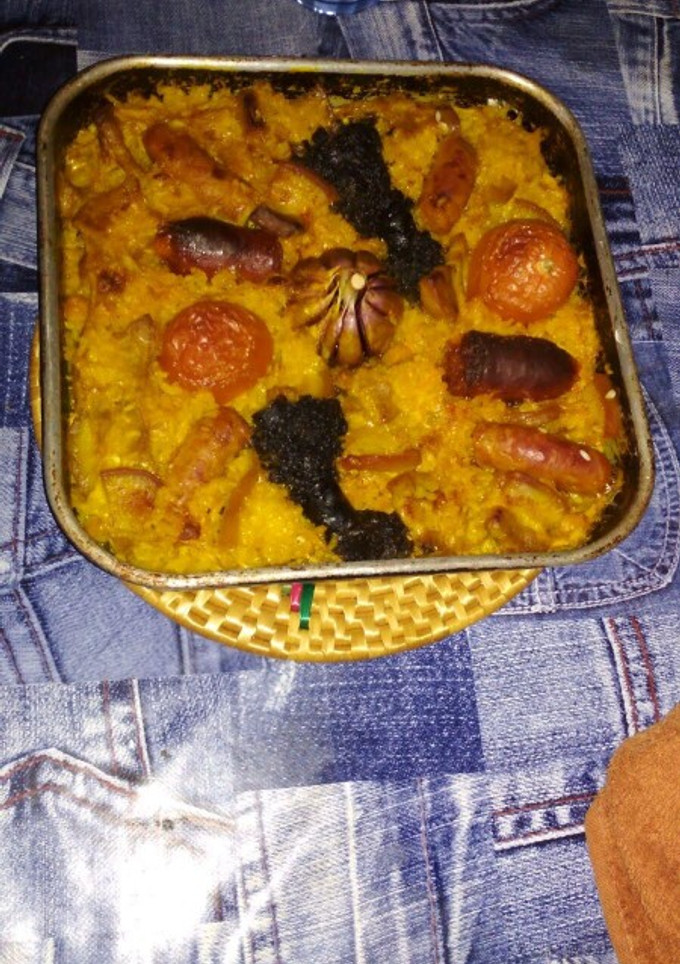 Una foto de Arròs al forn
