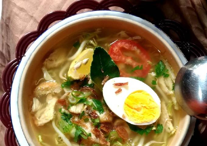 Cara Praktis Buat 83. Soto Ayam Bening Yang Lezat Sekali