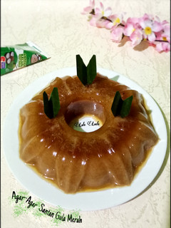 Foto resep Agar-Agar Santan Gula Merah (Tanpa Pisah)