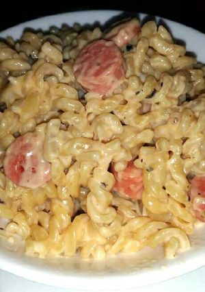 Foto resep Fusilli Carbonara Mudah Hemat Enak