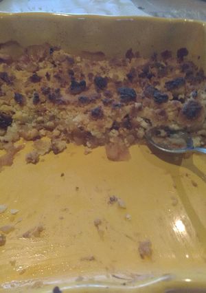 Une photo de Crumble aux pommes