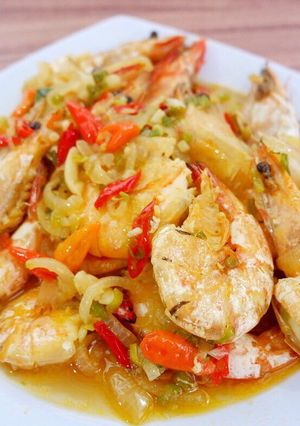 Foto resep Udang goreng mentega