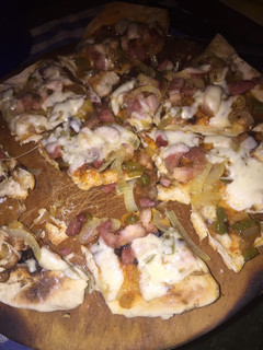 Una foto de Pizza a la parrilla